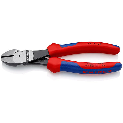 Alicate corte diagonal 7 t/pesado (7402180) - KNIPEX