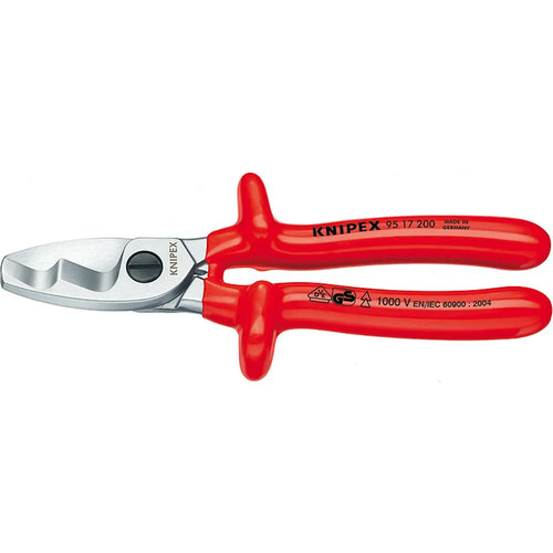 Corta cables filo doble 1000v. (9517200) - KNIPEX