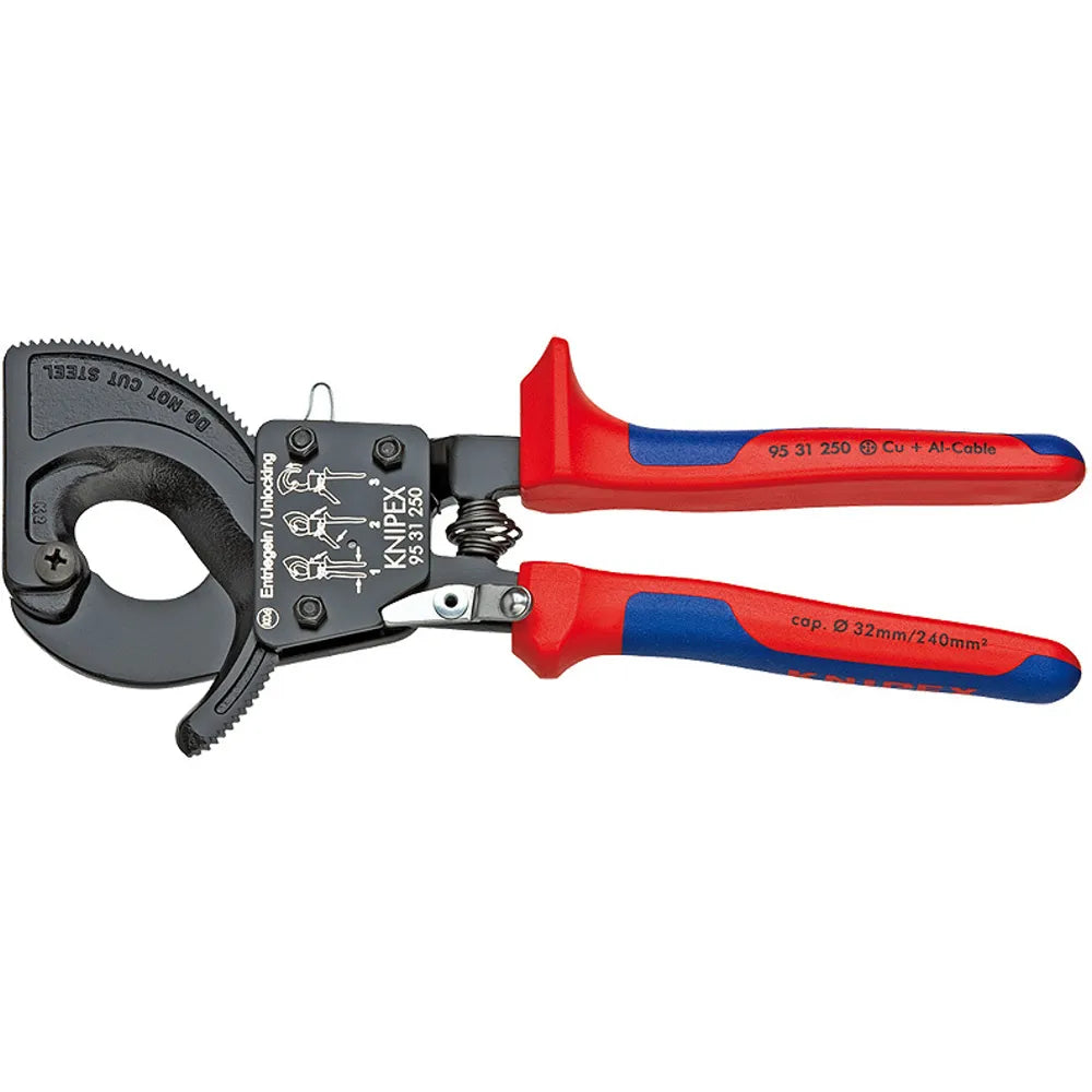 Corta cables 11 t/chicharra (9531280) - KNIPEX