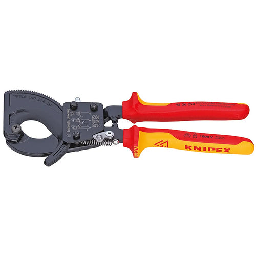 Corta cables 10 t/chicharra 1000v. (9536250) - KNIPEX
