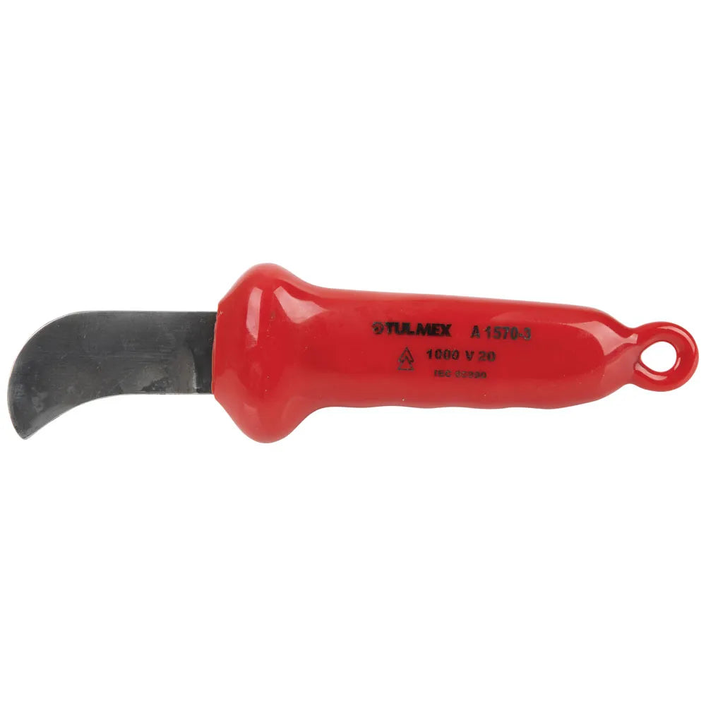 Cuchilla curva aislada 8.75 p/1000 v. (a1570-3) - TULMEX