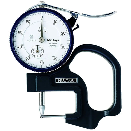 Calibre espesor p/tubos rango 10 mm. (7360a) - MITUTOYO