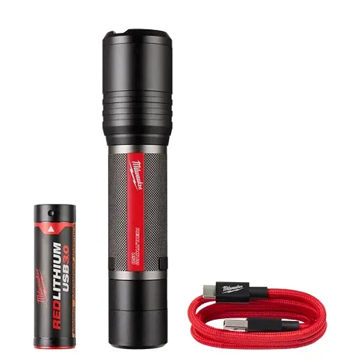 LINTERNA RECARGABLE FOCO DESLIZANTE 2000 LUMEN REDLITHIUM (2162-21) MILWAUKEE