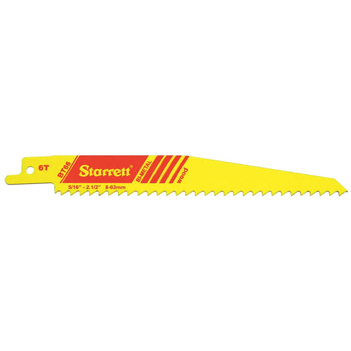 Hoja sierra sable a/r 6 bimetal (bt66) - STARRETT