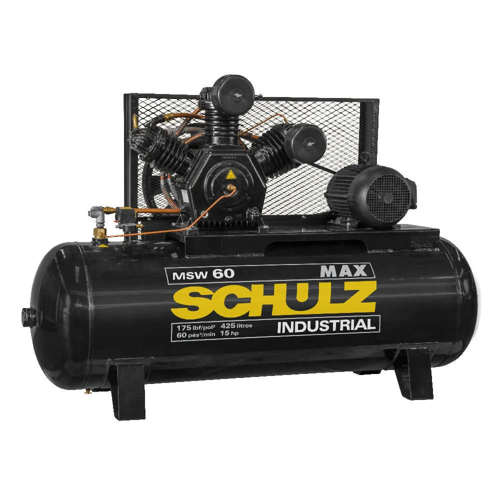 Compresor 15.0 hp 175 lbs 380 v. (msw60max) - SCHULZ