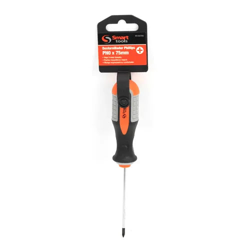 DESTORNILLADOR PHILLIPS PH0x 75MM M/PLAST.