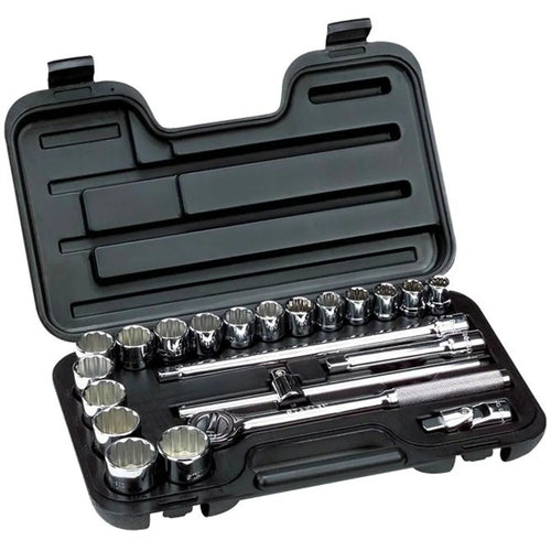 Jgo. dados 1/2 12-30 mm. 23 pzas. (86-531) - STANLEY
