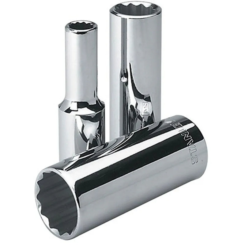 Dado largo 1/2 de 10 mm. poligonal (4-86-418) - STANLEY