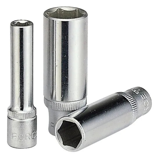 Dado 3/8 de 7 mm. polig. largo (5396307) - FORCE