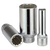 Dado 1/2 de 16 mm. polig. largo (5497716) - FORCE