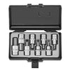 Jgo. dados allen 5/32-5/8 8 pzas (4091s) - FORCE