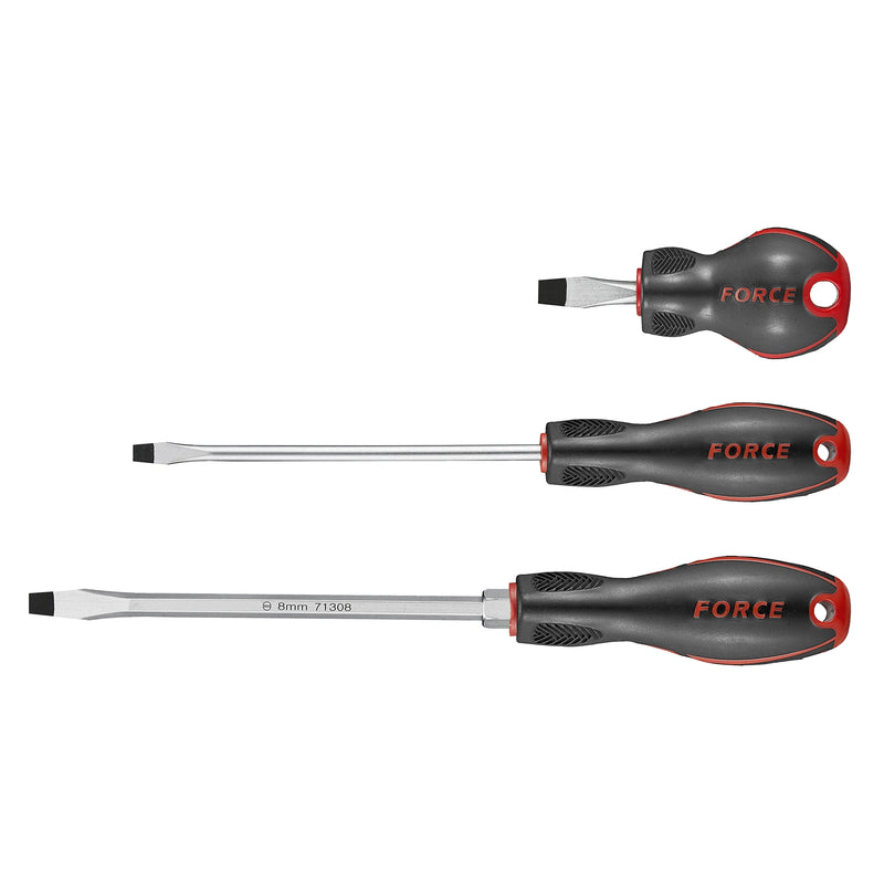 Destornillador plano de 3.0x75 mm. (71303b) - FORCE