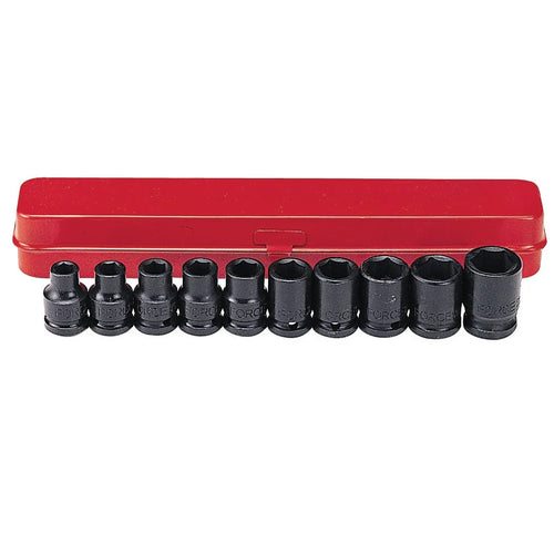 Jgo. dados impacto 1/2 de 3/8 a 15/16 (4109s) - FORCE