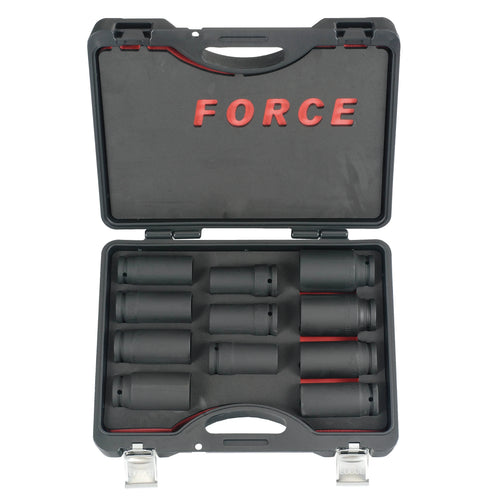 Jgo. dados de impacto 3/4 de 11 pzs. (6113) - FORCE