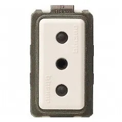Modulo enchufe hembra 2p + t 10/16a (5180) - ARTICULOS ELECTRICOS