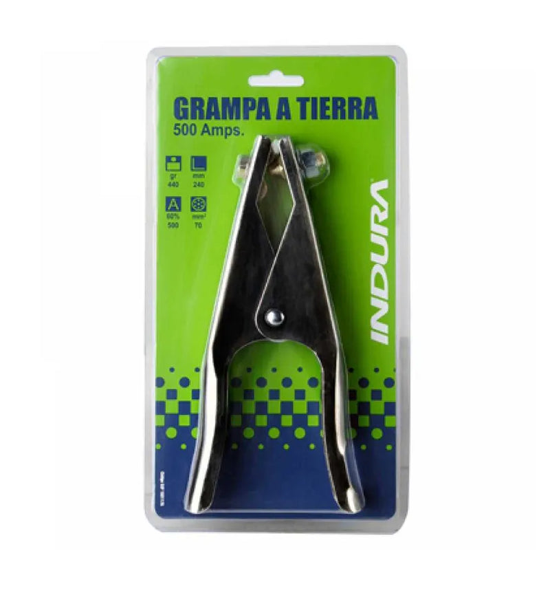 Grampa tierra 300 amps. blister (1021174) - INDURA