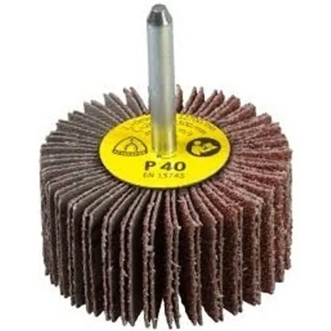 Cepillo abrasivo c/vastago 50x20x6 gr.80 (12998) - KLINGSPOR