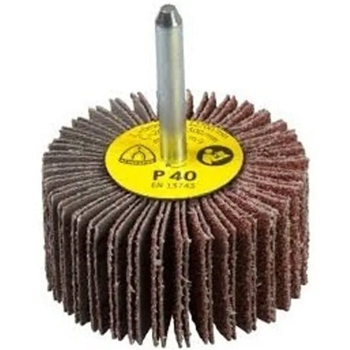 Cepillo abrasivo c/vastago 60x30x6 gr.60 (13051) - KLINGSPOR
