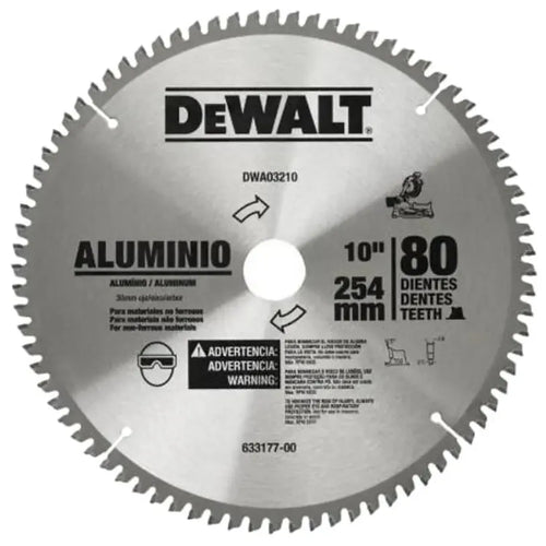 Disco Sierra de 10 80 dientes - DEWALT