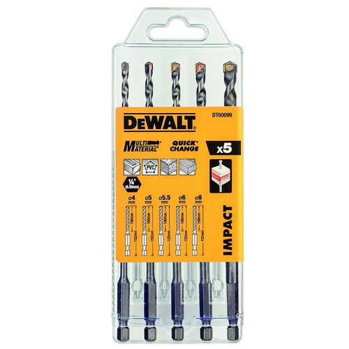 Jgo de brocas 5 pz (dt60099-qz) - DEWALT