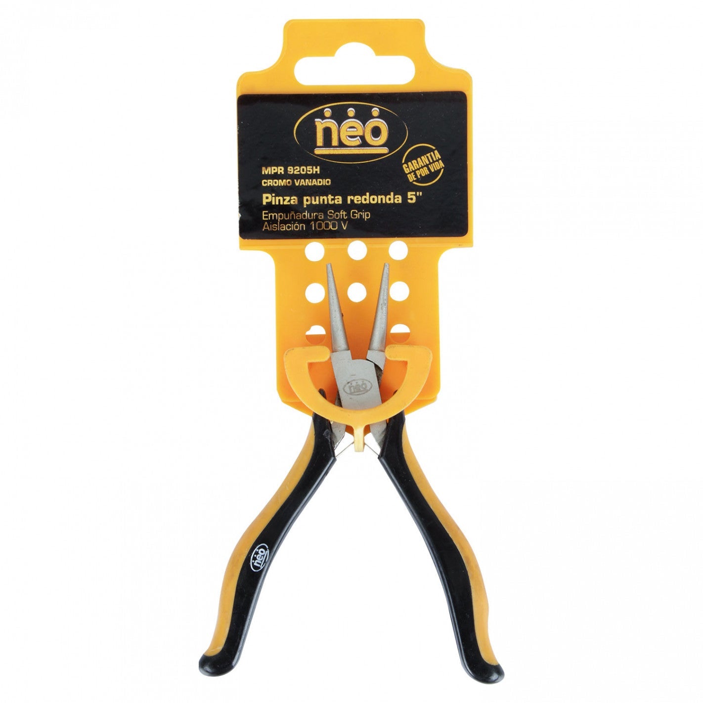 ALICATE de PUNTA 5" C/Vanadio 1000v MPP9205H