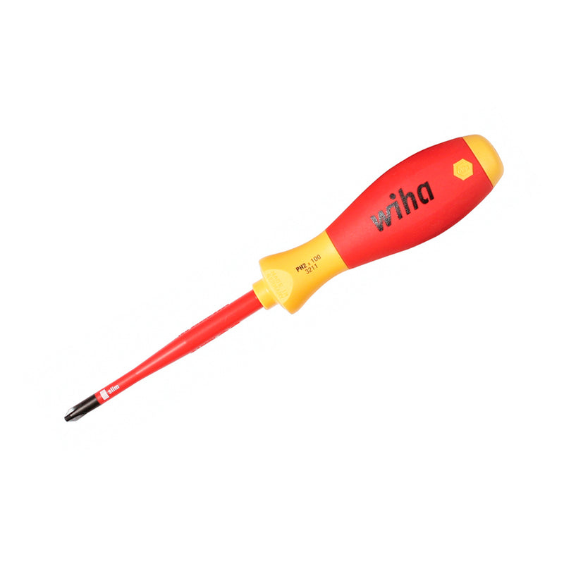 ATORNILLADOR PHILLIPS SLIM PH2 CON AISLADO VDE 6MM DIAM