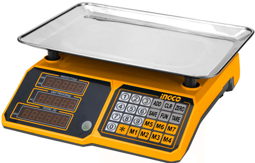 BALANZA DIGITAL INGCO CARGA MAXIMA 30 KILOS #HESA3303