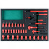BANDEJA 36 DADOS AISLADOS 1/4y 3/81000V S03V3136