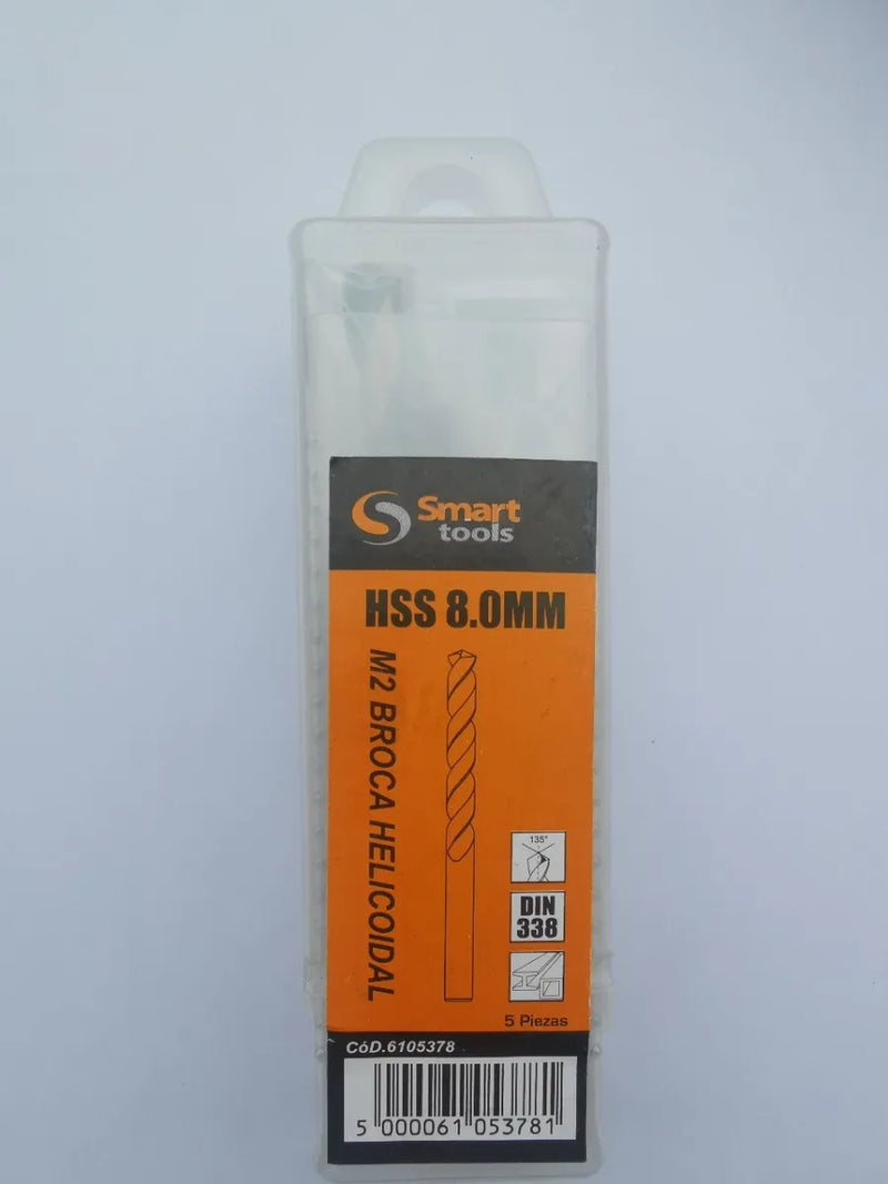 BROCA CILINDRICA A/R 8.00 MM