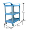 CARRO ALUMINIO – 70KG – 67x42x90cm