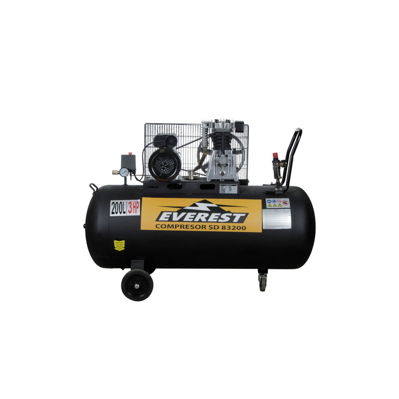 COMPRESOR 3.0 hp 200 litros SD83200