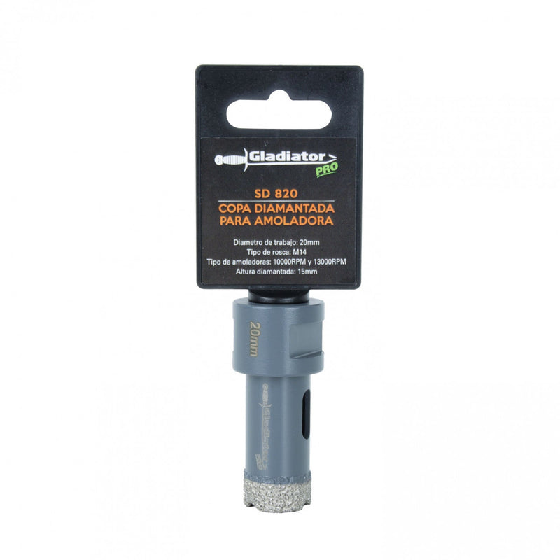 COPA DIAMANTADA 20 mm M14 SD 820