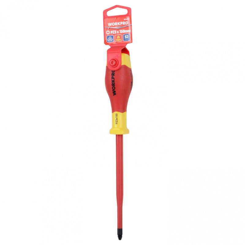 DESTORNILLADOR POZI AISLADO PZ3x150mm WP341022