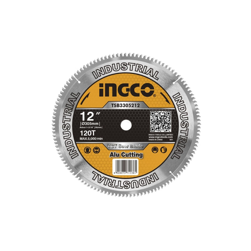 DISCO CORTE INGCO ALUMINIO 12" 120 DTS # TSB3305212