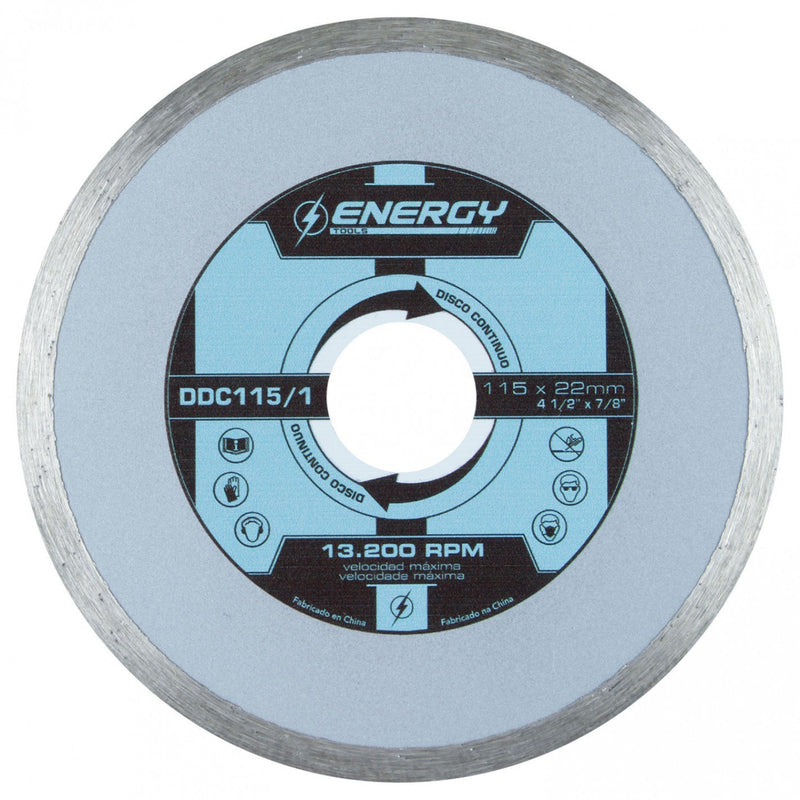 DISCO DIAMANTADO CONTINUO 4 1/2" DDC 115/1