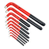 SET DE 10 LLAVES ALLEN AISLADAS. MILIMETRICAS