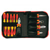 ESTUCHE 14 HERR. AISLADO. ATORNILLADORES Y ALICATES.