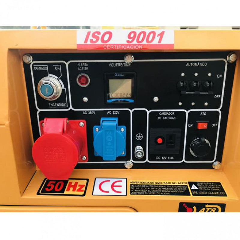 GENERADOR DIESEL 5.0 KW 380 V TRIFASICO SDG6500S3