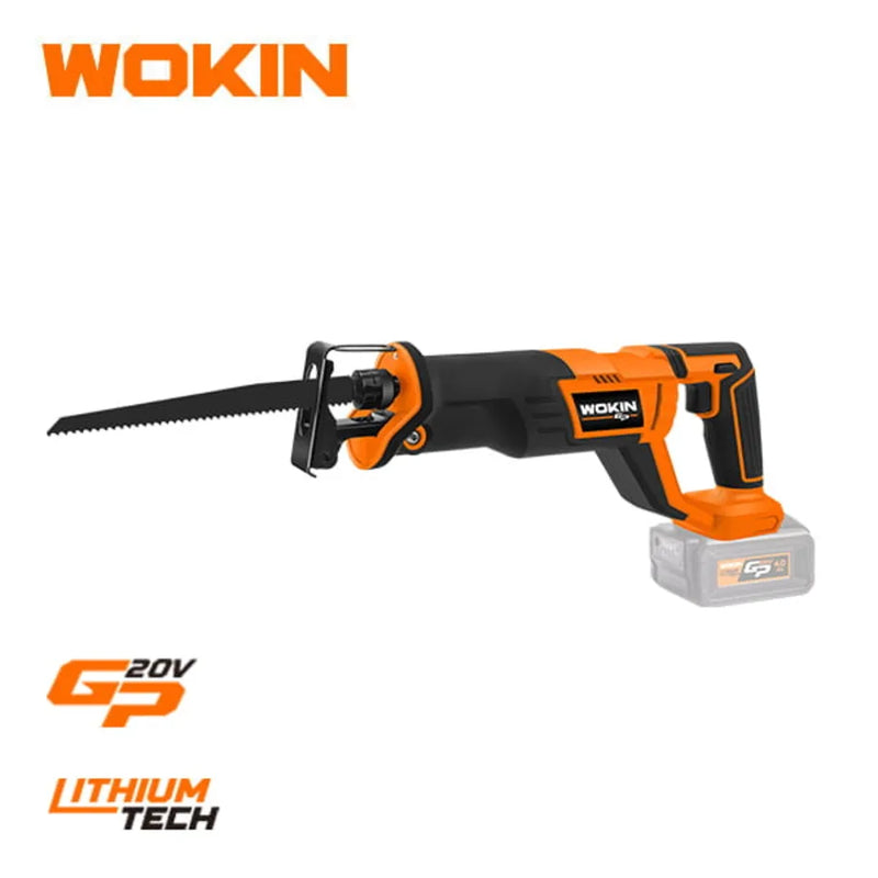 Sierra Sable Inalámbrica 20V Wokin