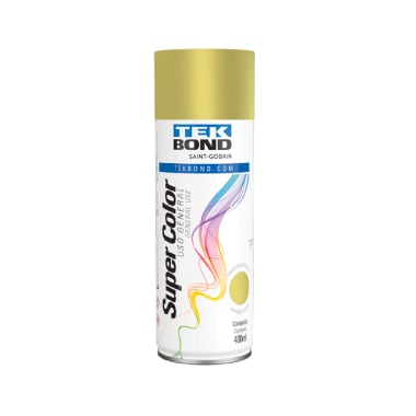 Pintura Spray Uso General Dorado 400 ml Tekbond