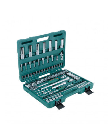 JUEGO de DADOS 1/4" y 1/2" 94 piezas S04H52494S