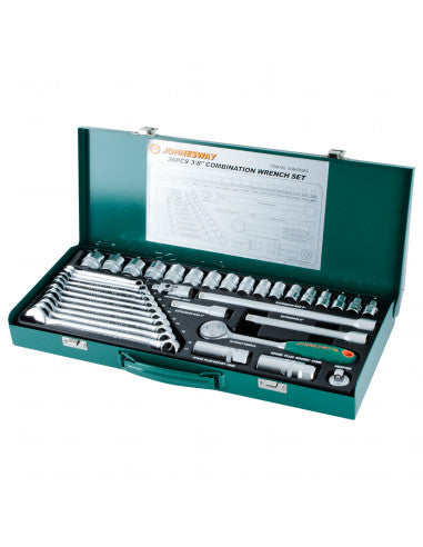 JUEGO de DADOS 3/8" 36 piezas S04H3536S