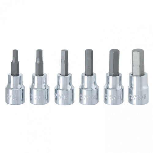 JUEGO de DADOS HEXAGONALES 3/8" 6 piezas S50H3206S
