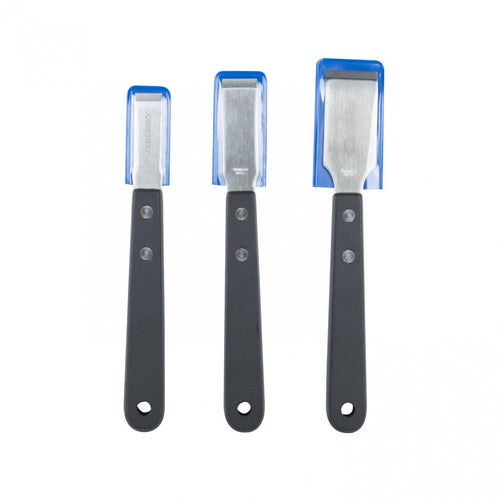 JUEGO de ESPATULAS ACERO INOX 3 piezas AI050043S