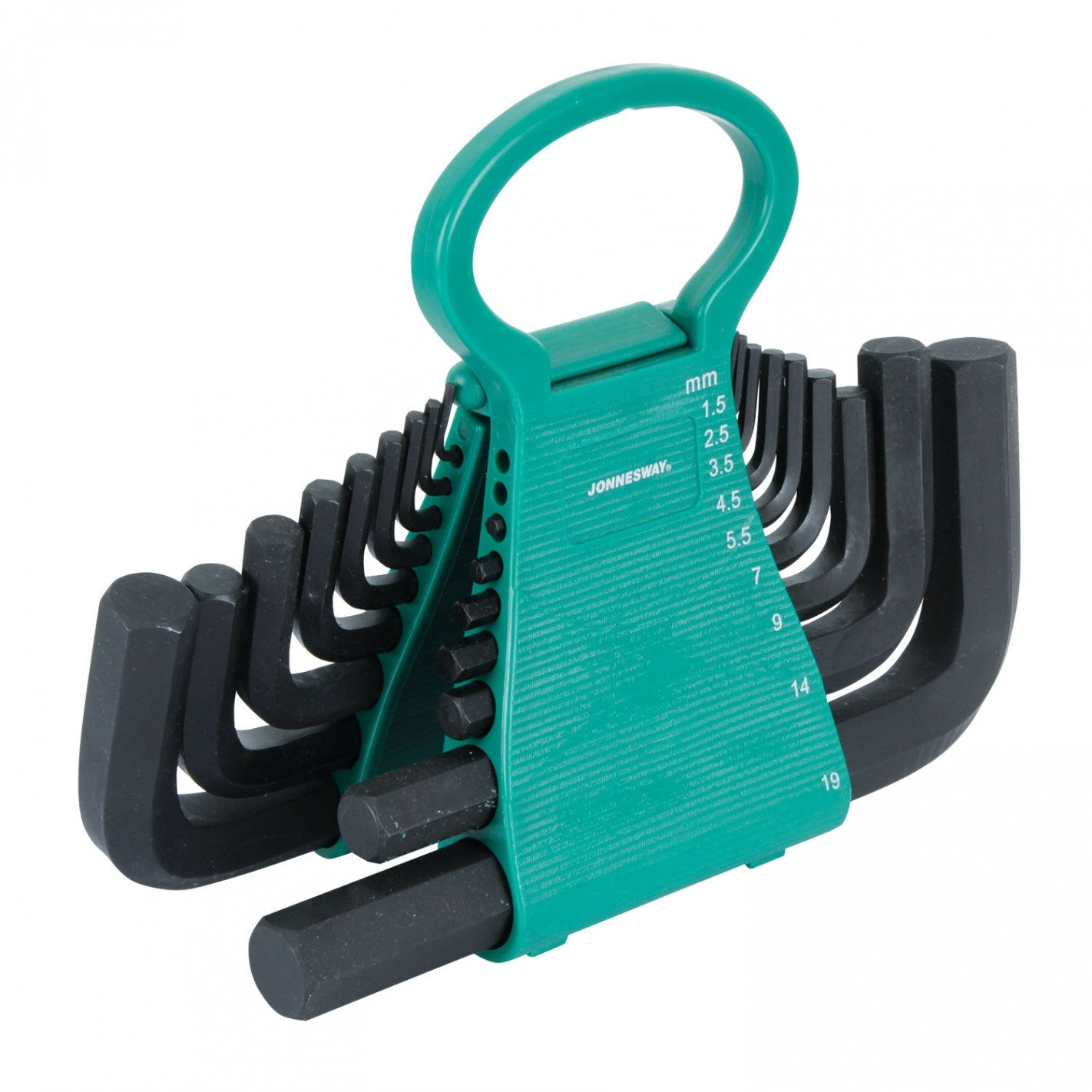 JUEGO de LLAVES HEXAGONALES PUNTA PLANA 18 p H01MH