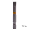 Punta paleta destornillador bit SL3X50mm 10 piezas Harden
