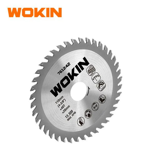 Disco Sierra 185mm(7-1/4")*40T*30mm Wokin