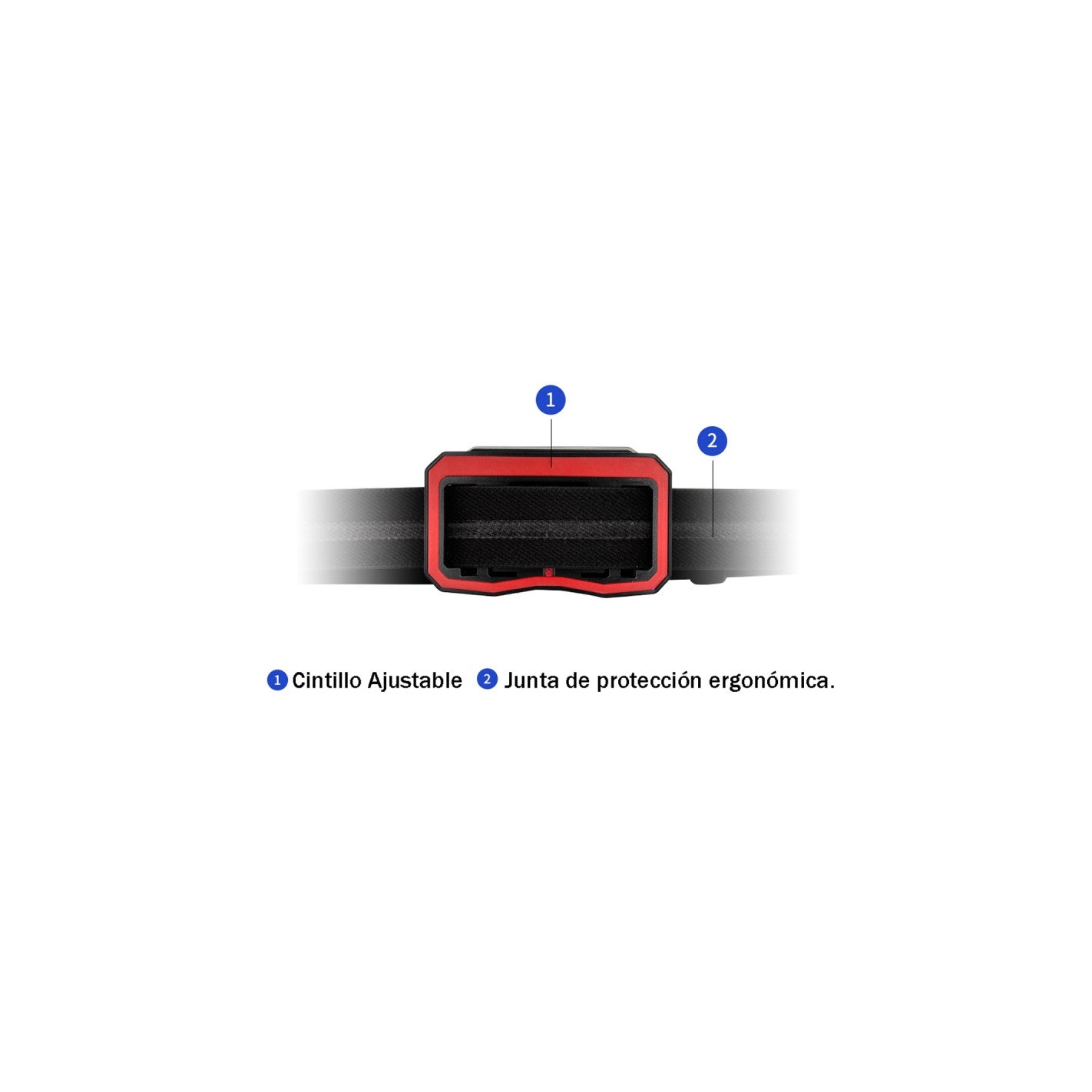 LAMPARA LED FRONTAL LUZ DIA 160 Lumenes HL002
