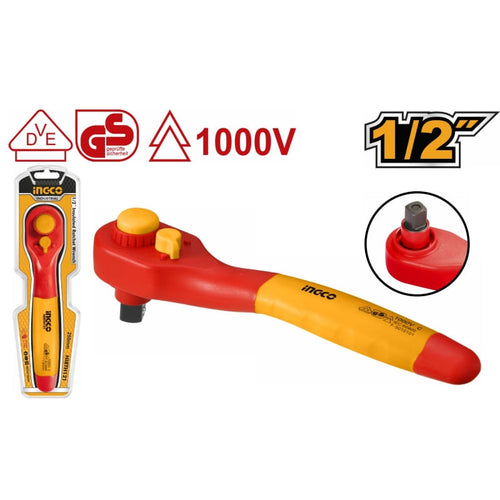 LLAVE CHICHARRA INGCO AISLADA 1/2"DR 1000V # HIRTH121