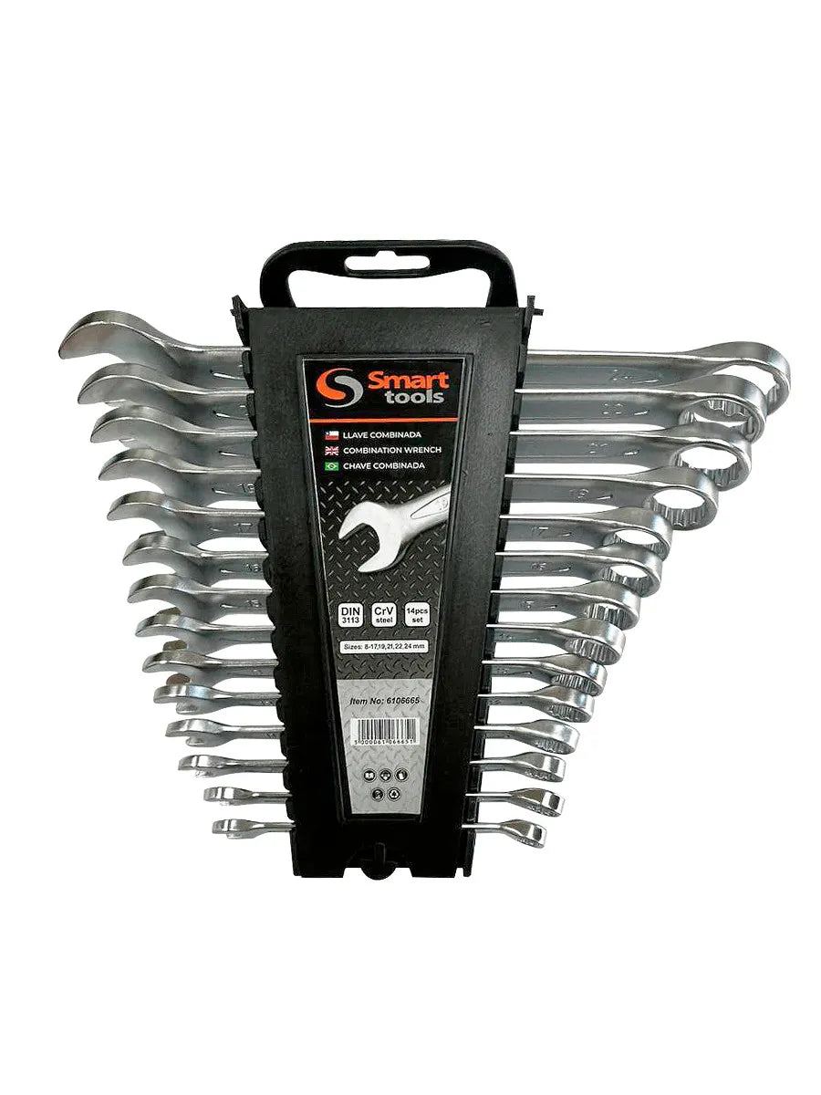 JGO. LLAVES PTA.-CORONA 6-22 MM. 12 PZS.